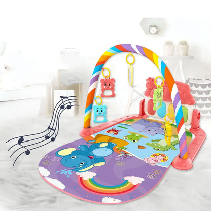 BabyBlush Musical Baby Activity Gym & Piano Play Mat
