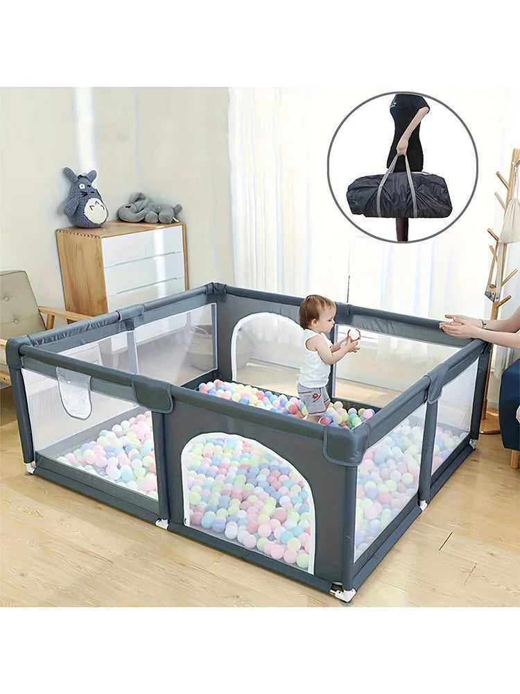 BabyBlush Huge Extra-Large Baby Playpen (120x120x60cm)