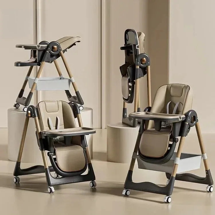 BabyBlush Multifunctional Foldable Baby High Chair