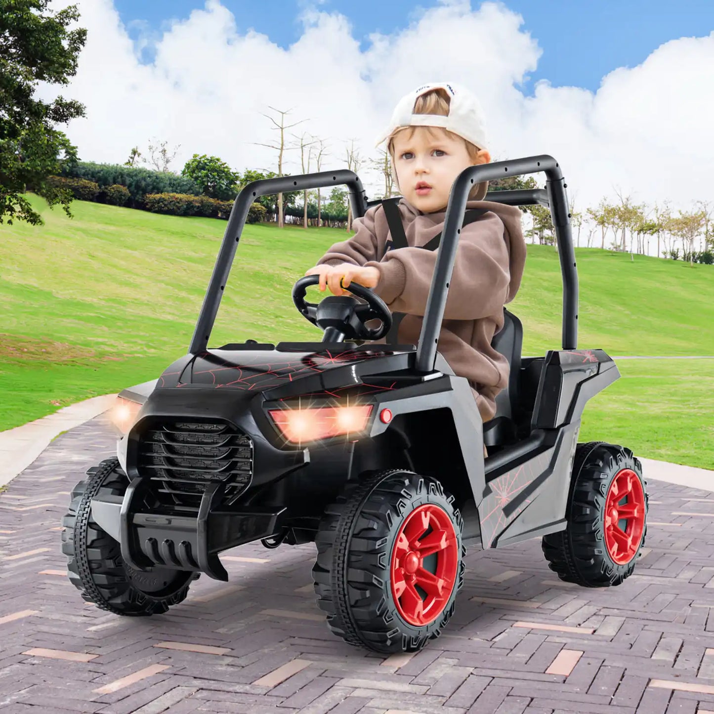 BabyBlush 24V Kids Electric UTV Ride-On Car