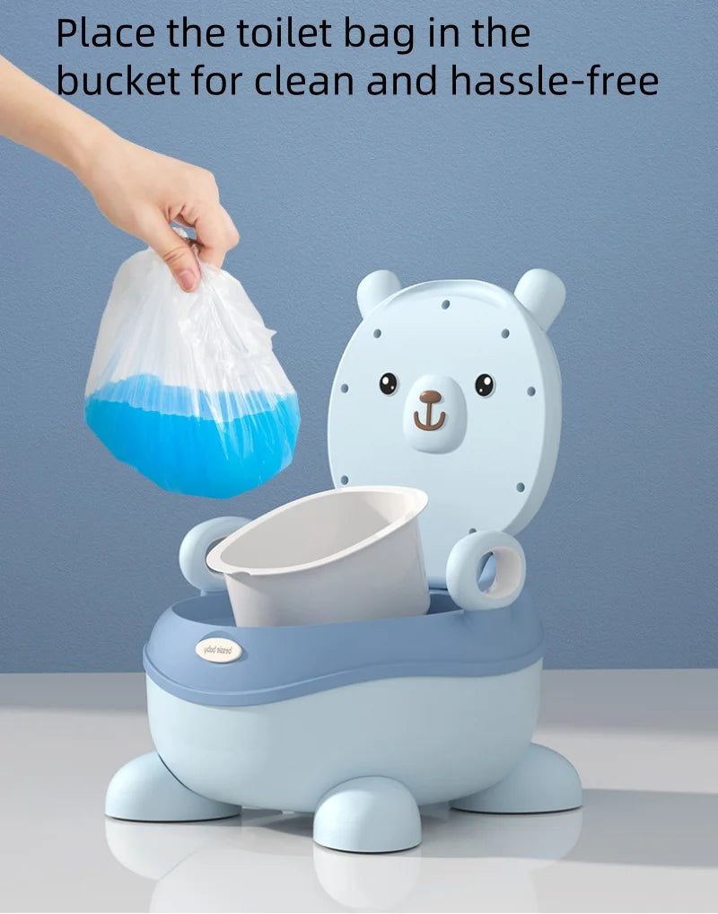 Children's toilet seat Male and female baby potty large baby potty Household child pail toilet seat potty