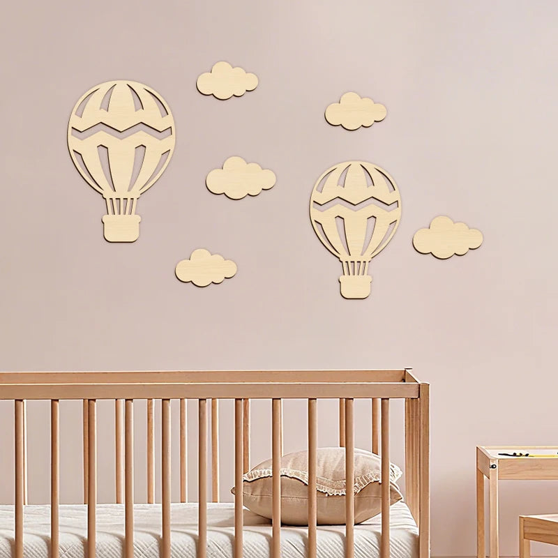 Wooden Balloon Wall Decor – Create a Magical Nursery