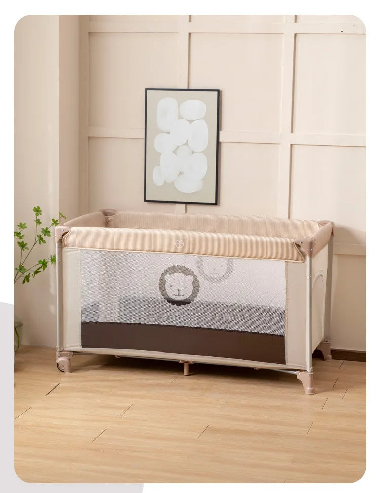 Portable Lightweight Foldable Baby Crib & Play Bed