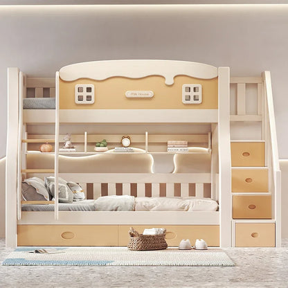 Modern Solid Wood Convertible Toddler Bed