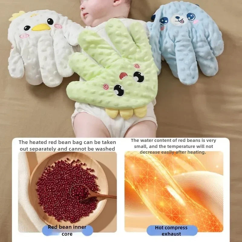 Newborns Sleep Aid Pacify Hand Glove Gentle Comfortable Cotton Soothing Toy for Comfortable Newborns Sleeping