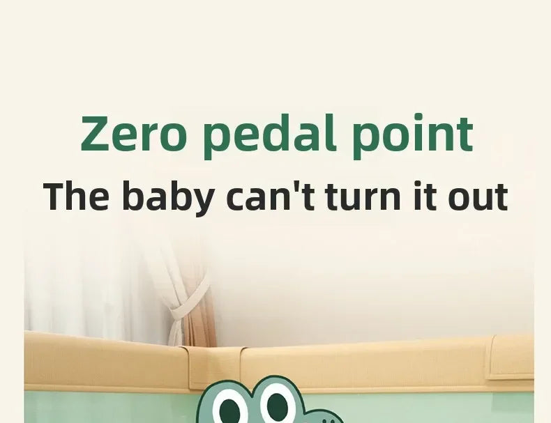 Safety Fence Foldable Baby Playpen Indoor Toddler Activity Area Crawling Mat Easy Assembly Non-Toxic Materials Indoor Playground