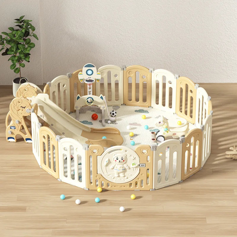 BabyBlush Luxury Baby Playground Playpen Combination