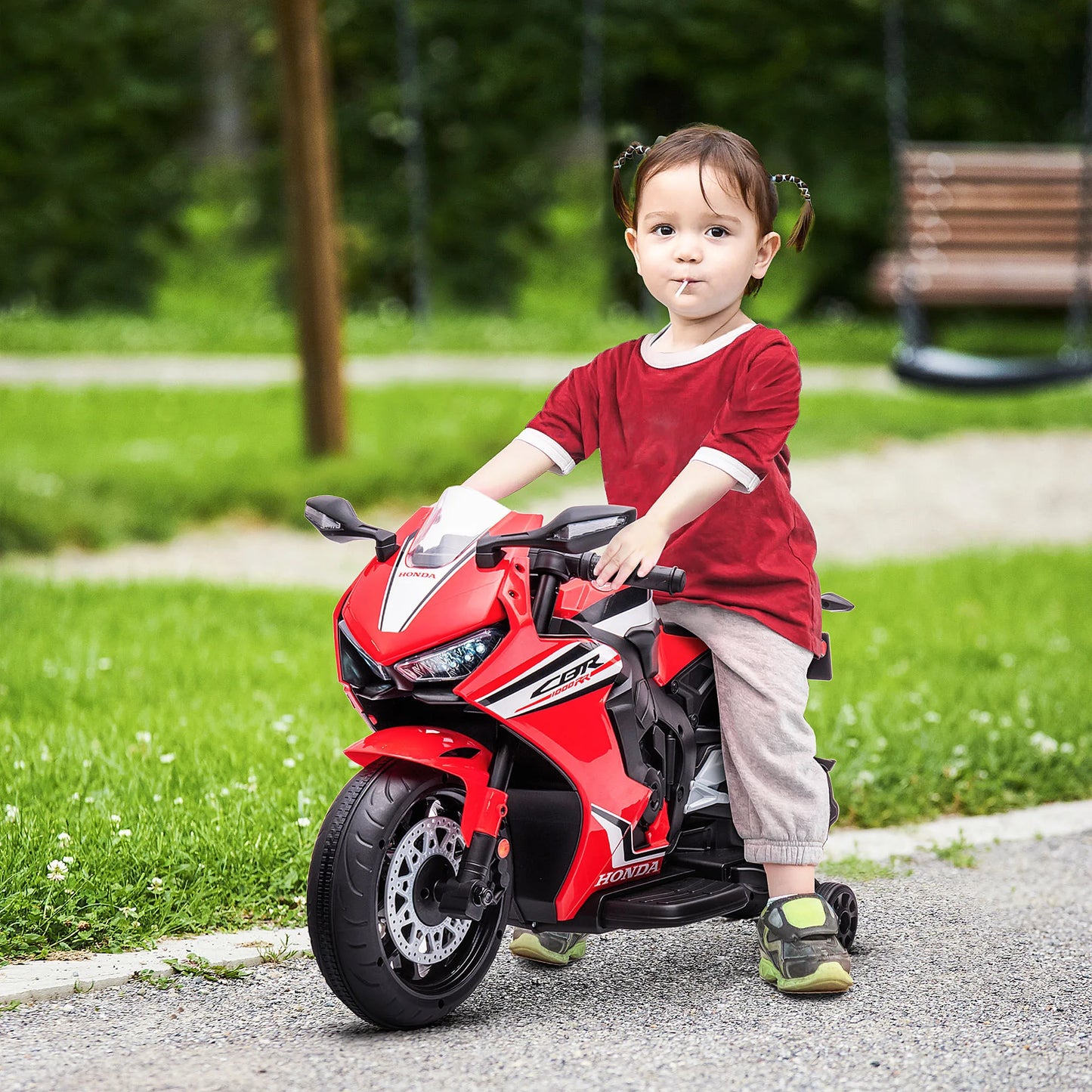 Honda Licensed Kids Electric Motorbike Ride-On (6V)