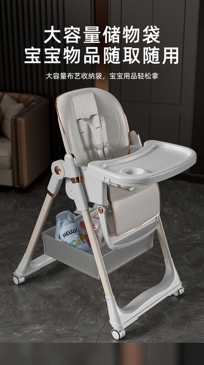 baby feeding chair Baby highchair to eat baby seats Baby Dining Table and Chairs Infant Tables Feeding Baby Feeding Chair with Wheels