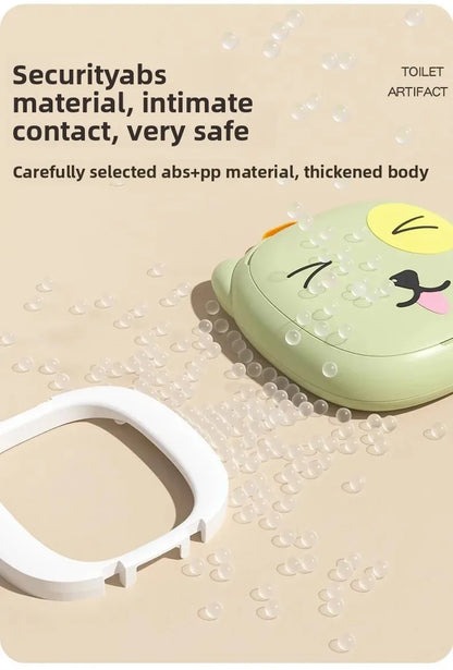 Portable Folding Children's Toilet Trainer for Outdoor Camping Car Travel Emergency Urinal Basin Baby Training Seat