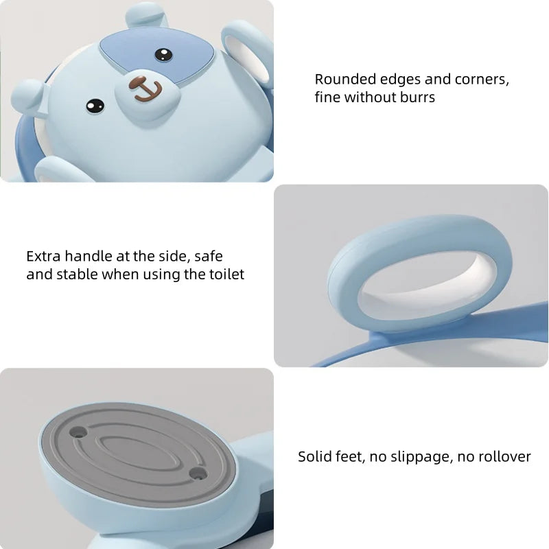 Children's toilet seat Male and female baby potty large baby potty Household child pail toilet seat potty