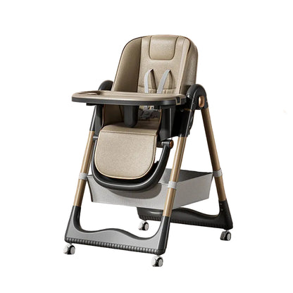 BabyBlush Foldable Adjustable Baby High Chair