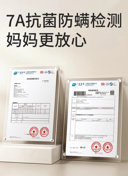 Baby Slope Pillow - Breathable Newborn Pillow for Preventing Milk Choking and Spitting Up - Lying-Down Feeding and Sleeping Aid