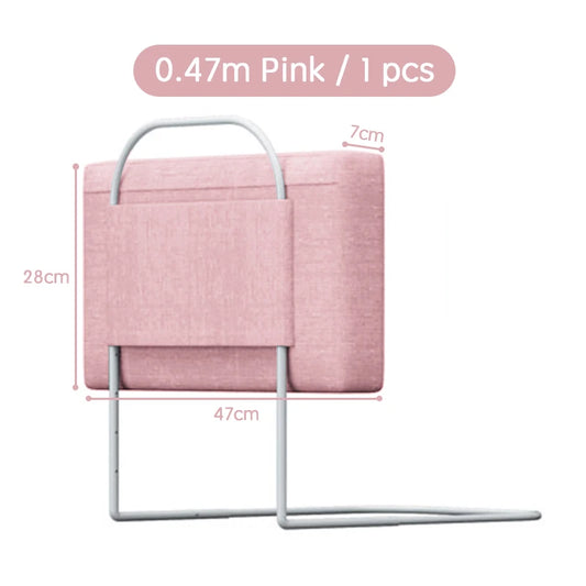 BabyBlush Soft Bed Rail Guard for Toddlers