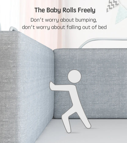 1pc 47cm Child Bed Barrier for Baby Bed Fence Railing for Children's Bed Protection Bed Rail Guard for Kids