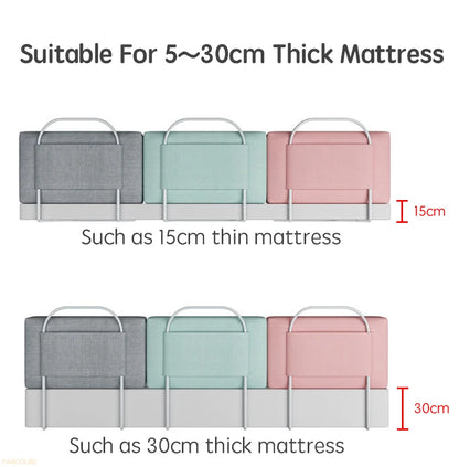 1pc 47cm Child Bed Barrier for Baby Bed Fence Railing for Children's Bed Protection Bed Rail Guard for Kids