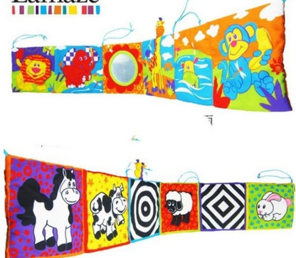 Multifunctional Baby Crib & Stroller Activity Wrap – Soft, Sensory & Developmental Fun