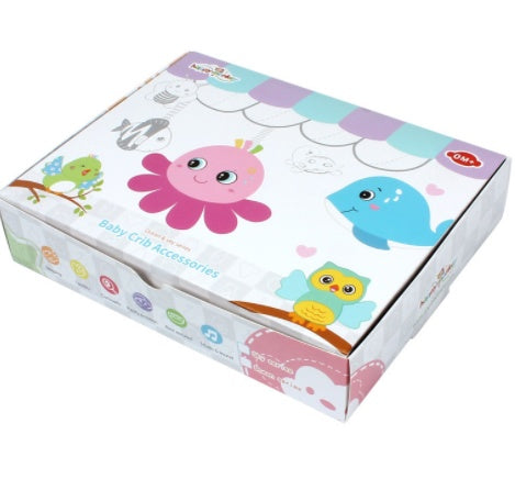 Multifunctional Baby Crib & Stroller Activity Wrap – Soft, Sensory & Developmental Fun