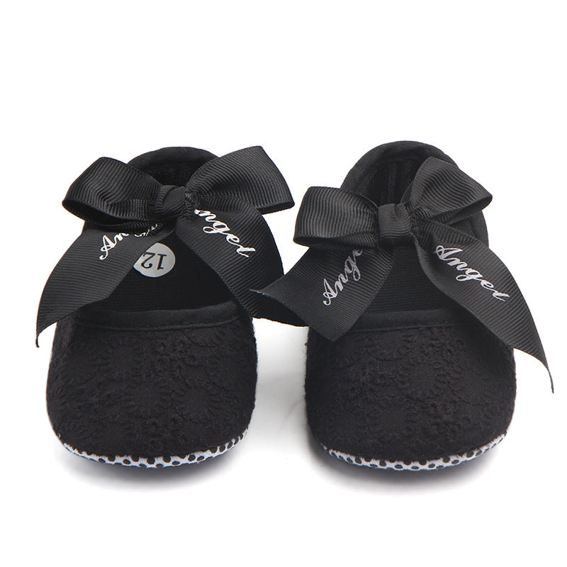 Baby Princess Bow Shoes – Soft, Stylish & Perfect for Tiny Toes
