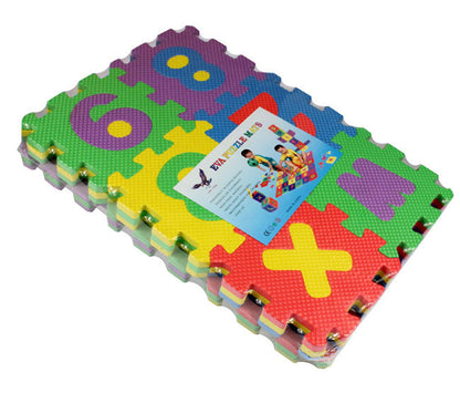 Baby Foam Crawling Mat (Alphabet & Number Puzzle)