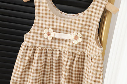 Baby Girl Long-Sleeved Dress Suit