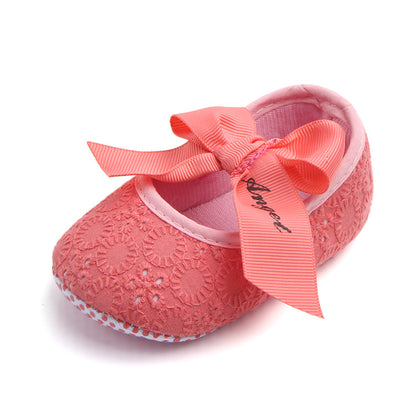 Baby Princess Bow Shoes – Soft, Stylish & Perfect for Tiny Toes