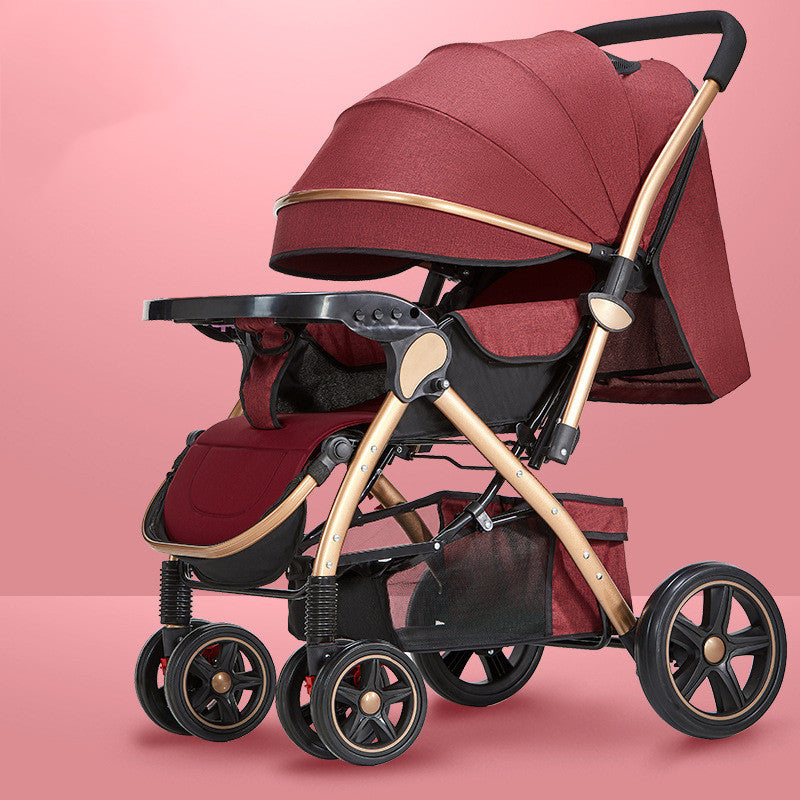 Lightweight Reversible Baby Stroller