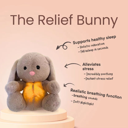 Breathing Bunny Soothing Sensory Plush