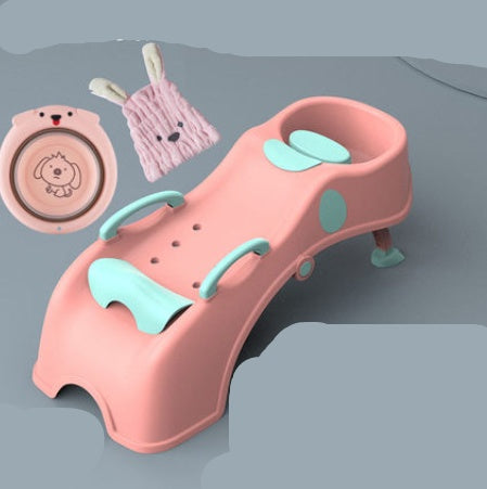 Baby Wash Hair Recliner Children Shampoo Bed Stool Household