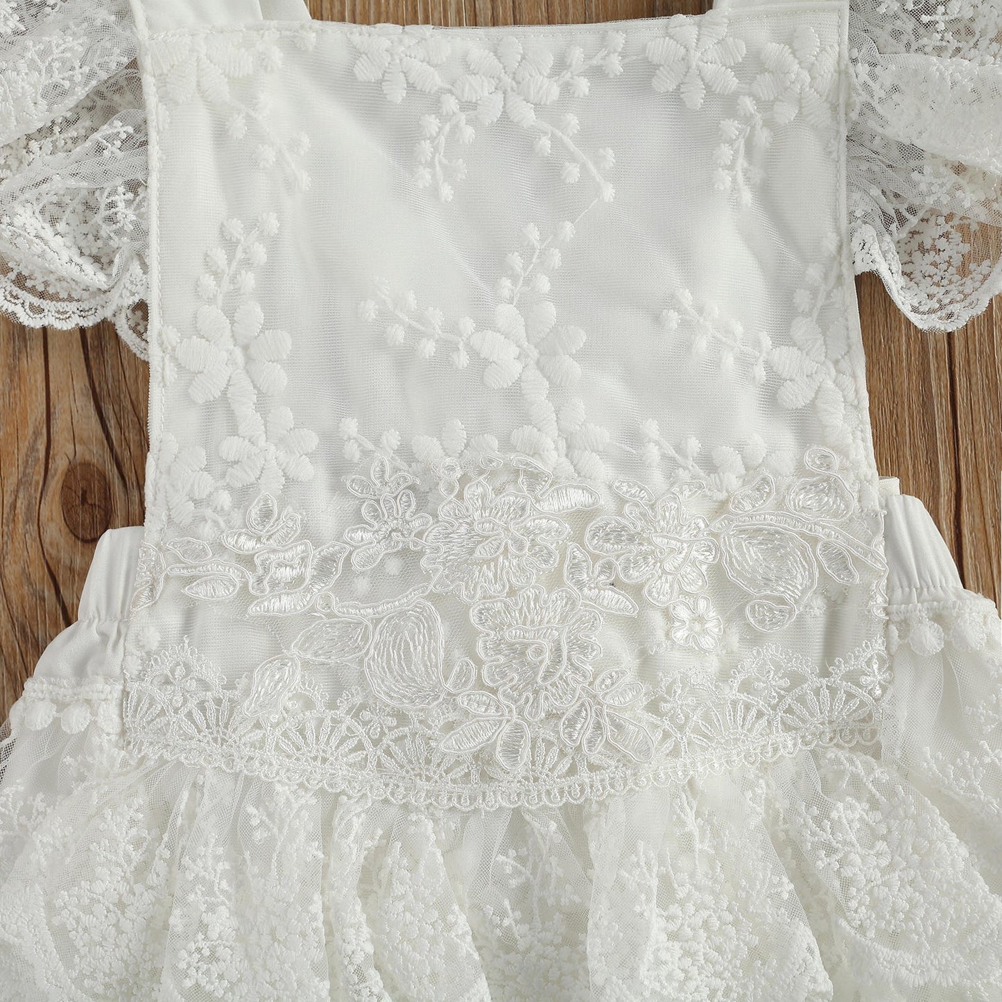 Lace Baby Romper