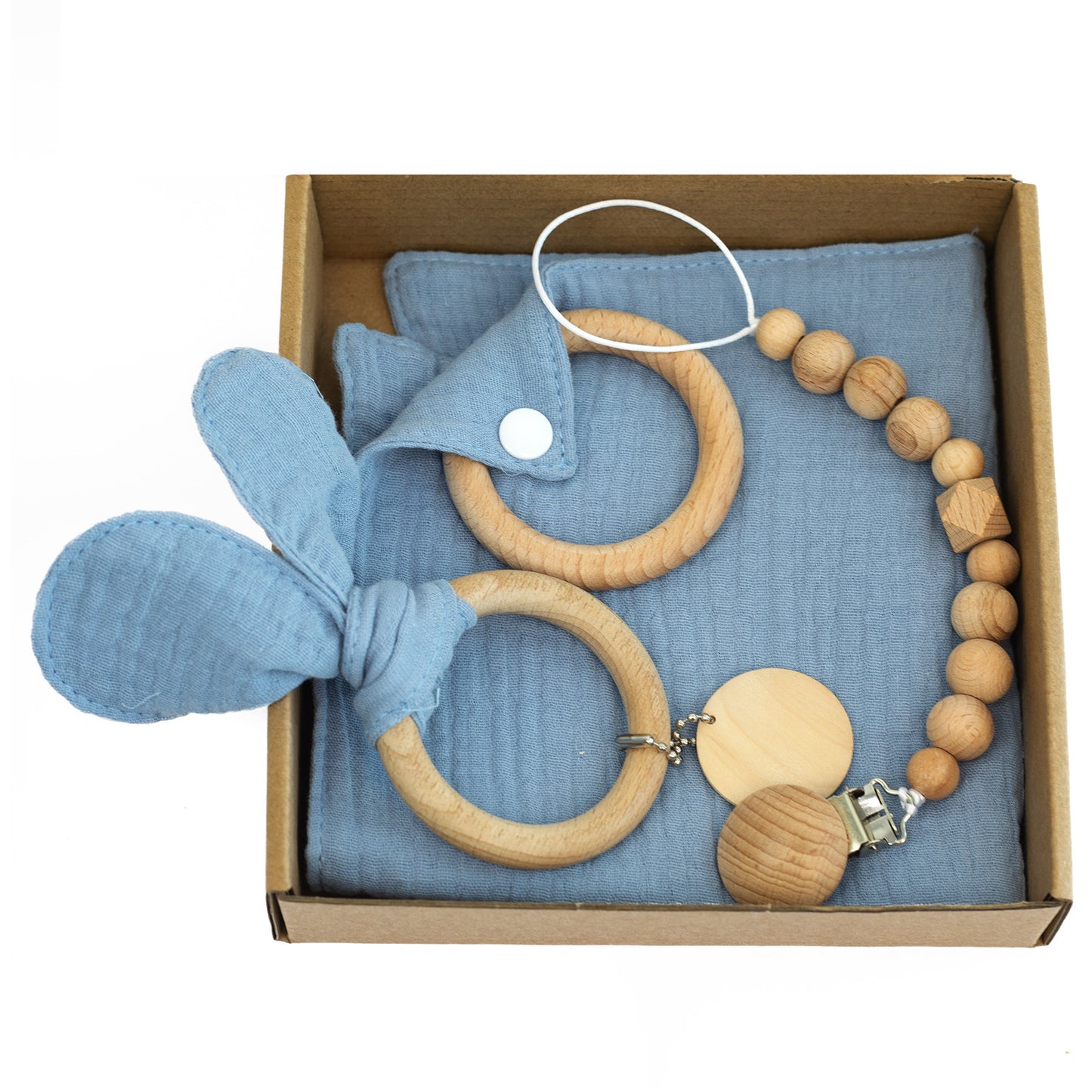 Baby Teething Toys Gift Set – Soothing, Stylish & Perfect for Newborns