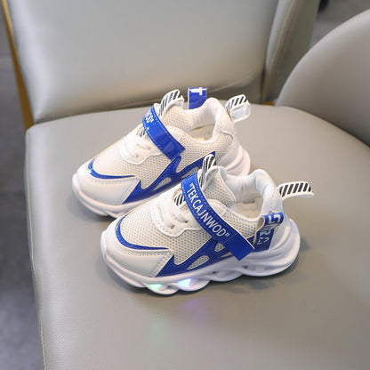 Kids LED Breathable Sports Sneakers