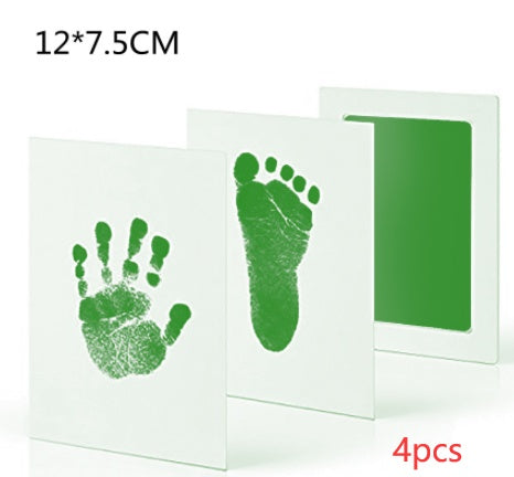 Baby Hand And Foot Print Hand And Foot Print Table Baby Disposable Ink