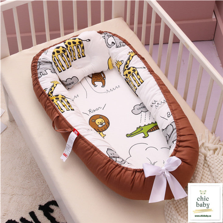 Portable Baby Nest Bed (Removable & Washable)