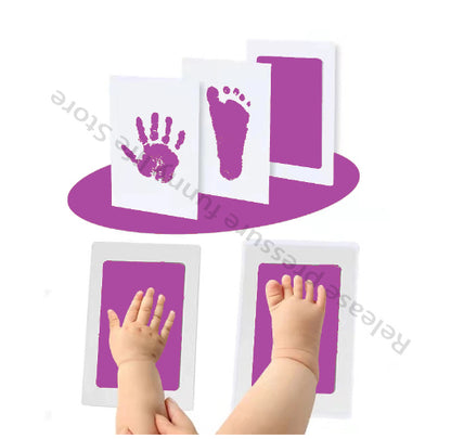 Baby Hand And Foot Print Hand And Foot Print Table Baby Disposable Ink
