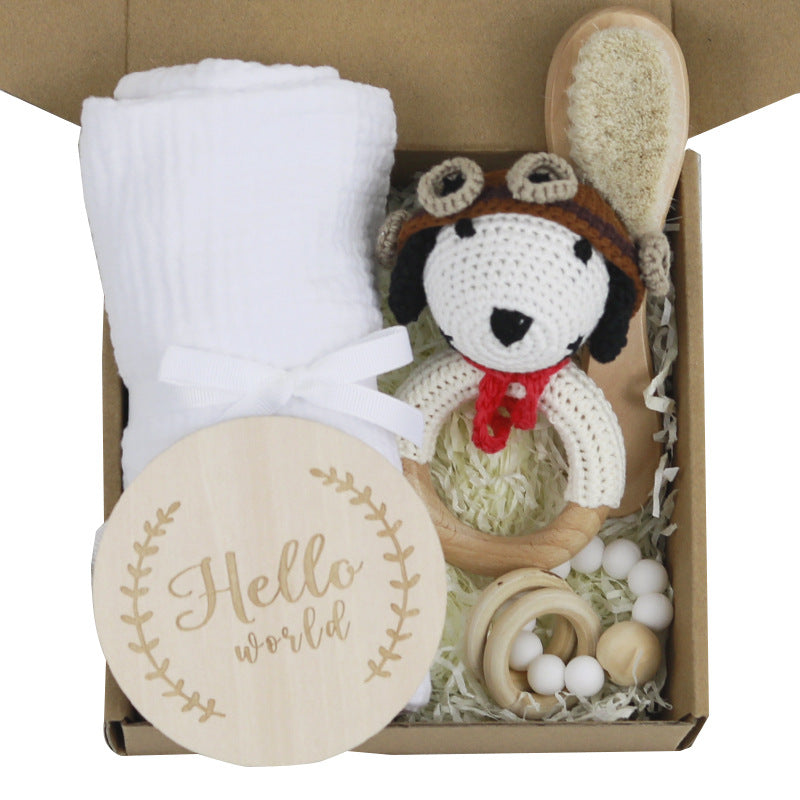 Baby Teething Toys Gift Set – Soothing, Stylish & Perfect for Newborns