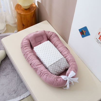 Portable Baby Folding Bed – Soft, Safe & Fully Washable