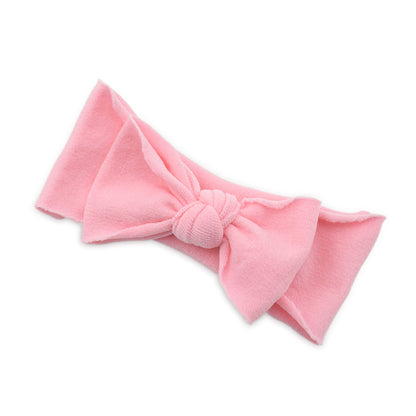 Baby Knotted Bow Headband (Solid Colour)