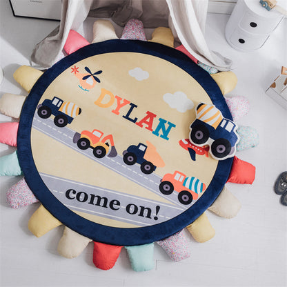 Cartoon Crawling Pad Household Bedroom Bed Pad Baby Can Be Disassembled And Washed