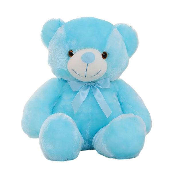 Creative Light Up LED Teddy Bear Stuffed Animals Plush Toy Colorful Glowing Gift For Kids Pillow - Babyblush