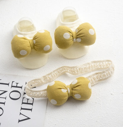 Baby Headband & Socks Set (Infant Girls)