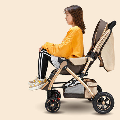 Lightweight Reversible Baby Stroller