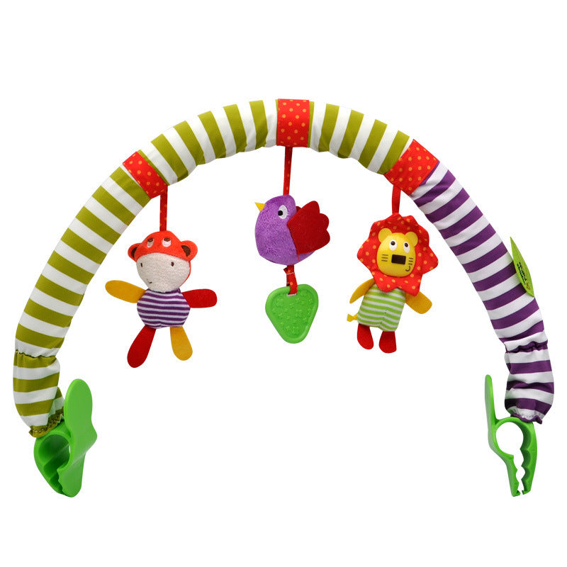 Baby Stroller Hanging Toy Clip – Musical & Sensory Development Pendant