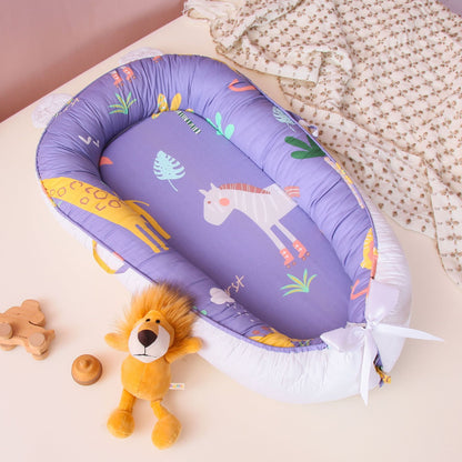 Fashionable Portable Removable And Washable Baby Bed Can Be Folded Out