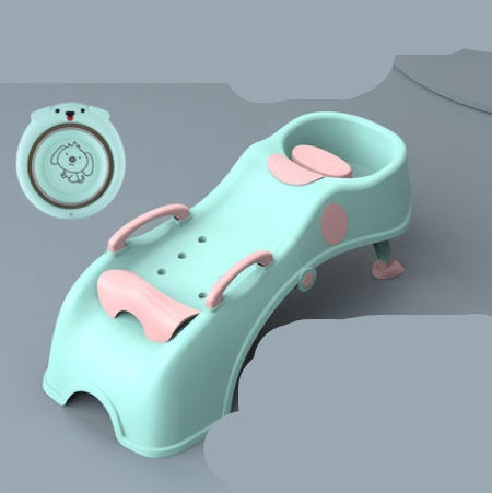 Baby Wash Hair Recliner Children Shampoo Bed Stool Household