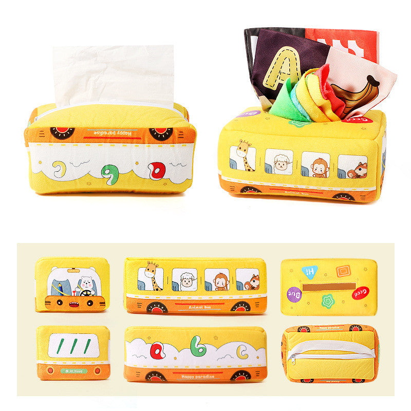 Baby Educational Tissue Box Toy