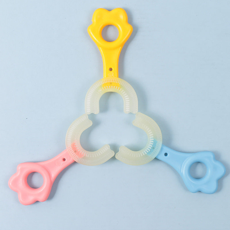 U-Shaped Baby Silicone Toothbrush