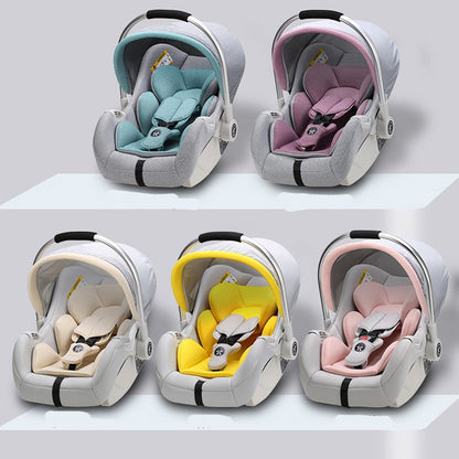 BabyBlush Foldable Baby Car Safety Seat & Portable Cradle
