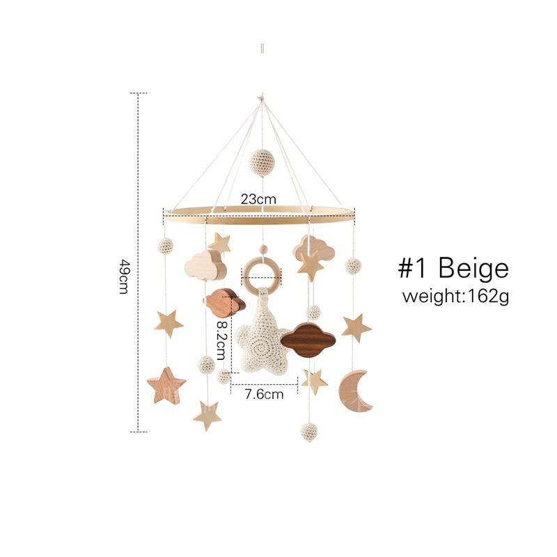 Cross-border Comforter Bed Bell Hanging Baby Sleep Companion Wind Chimes Rotatable Rattle Toys