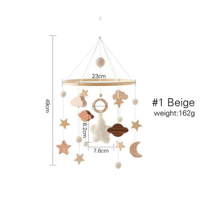 Cross-border Comforter Bed Bell Hanging Baby Sleep Companion Wind Chimes Rotatable Rattle Toys